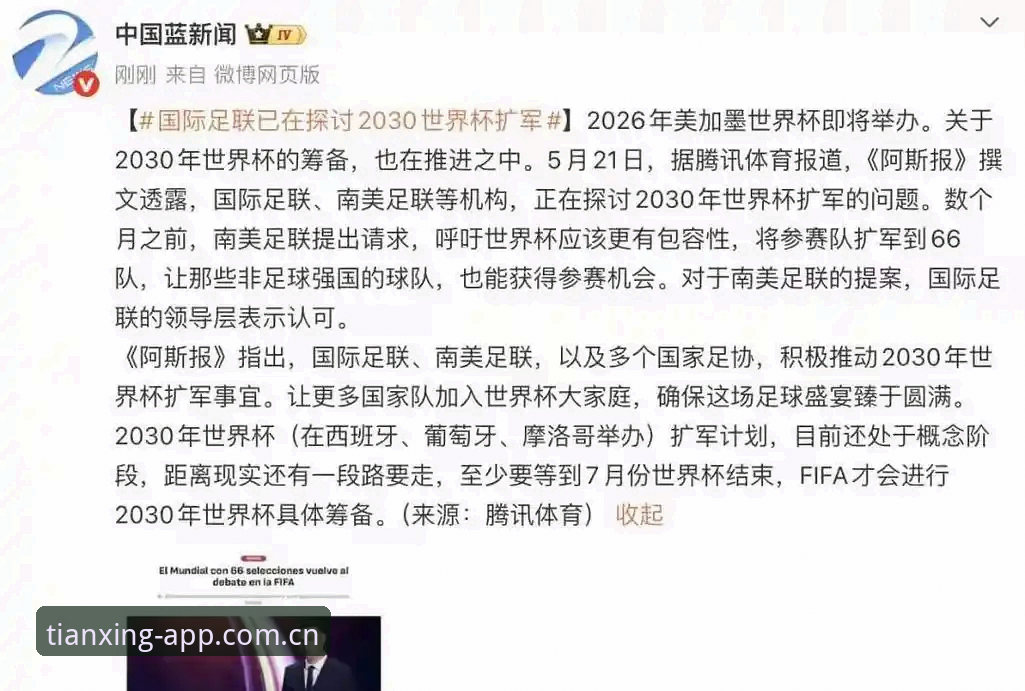 天行体育用户评价 世界杯扩军至66队必备知识:中国男足入场时机与赛事数据观察